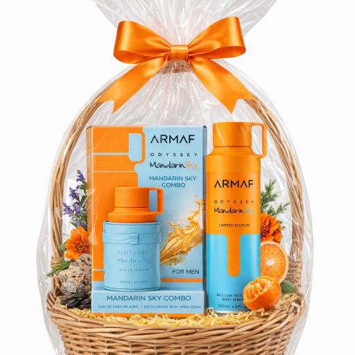 Set Odyssey Mandarin Sky 60 Ml + Desodorante Armaf Odyssey Mandarin Sky 200 Ml Hombre