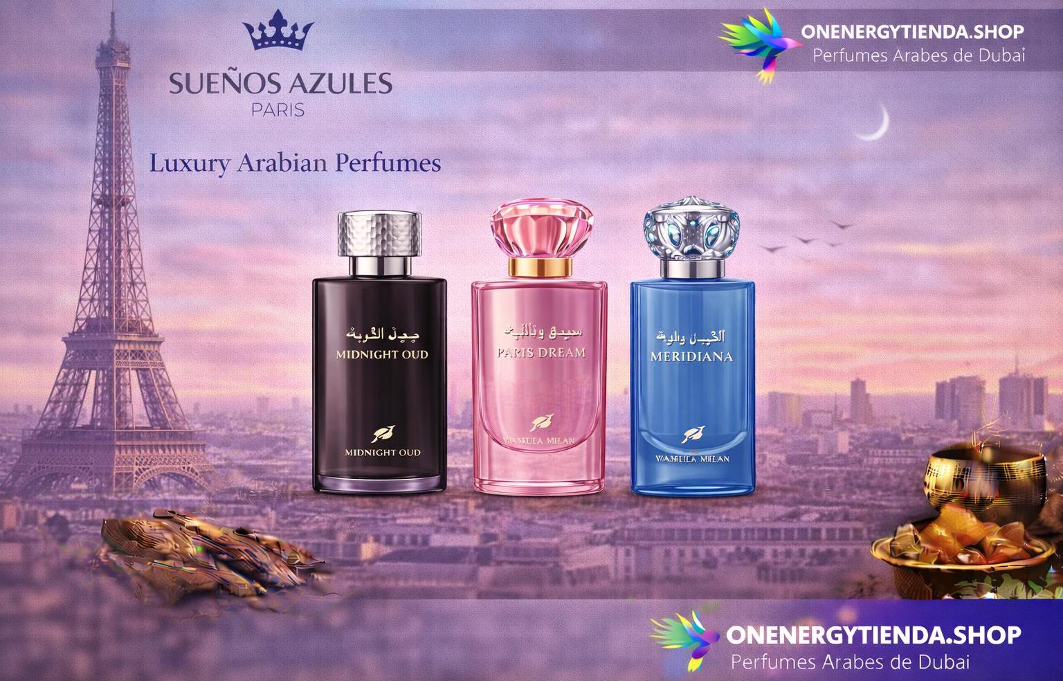 Perfumes Sueños Azules Paris