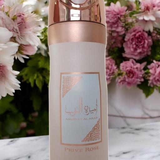 AMEERAT AL ARAB PRIVÉ ROSE Desodorante Perfumado 200 ml [1]
