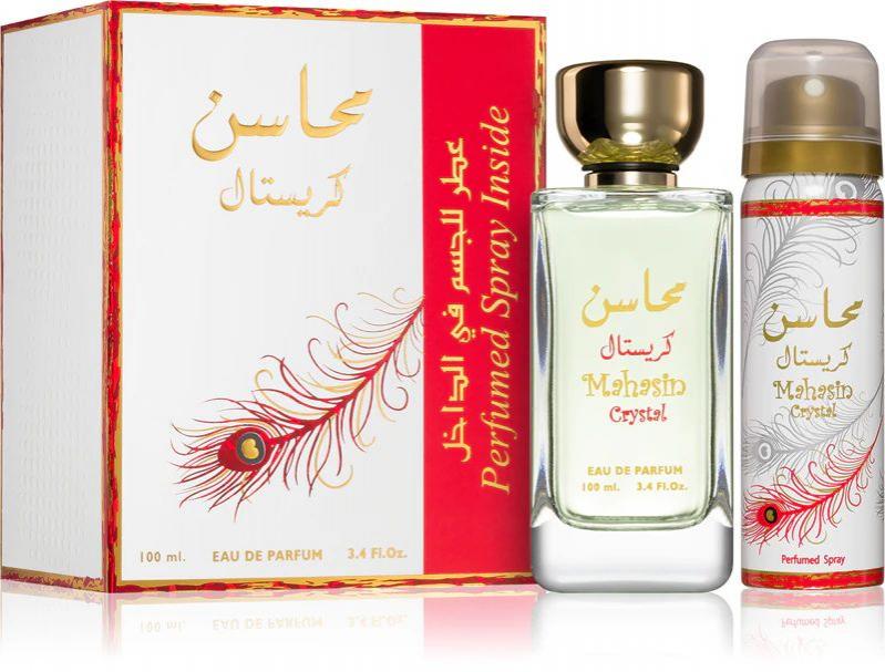 Lattafa Mahasin Crystal EDP W 100 ml + Deo 50 Ml