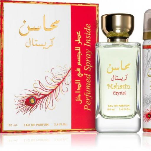 Lattafa Mahasin Crystal EDP W 100 ml + Deo 50 Ml [0]