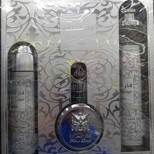Pack Lattafa Fakhar Platinum 3 unidades