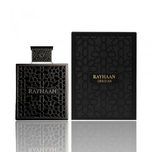 Rayhaan Obsidian Woody Spicy Amber Eau De Parfum 100 ml