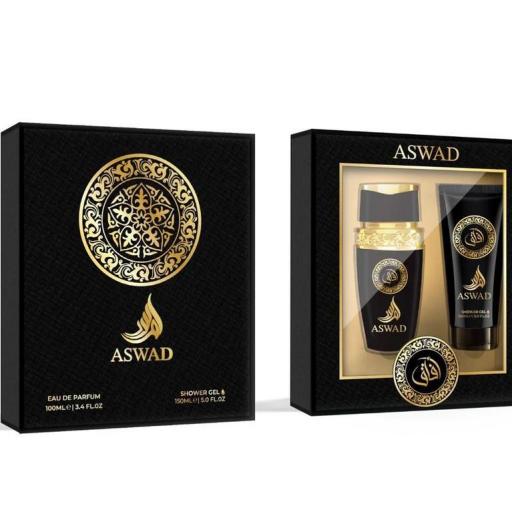 SET PERFUME 100ML Y CREMA CORPORAL 150ML ASWAD [1]