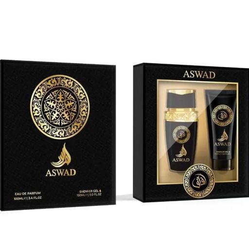 SET PERFUME 100ML Y CREMA CORPORAL 150ML ASWAD [2]