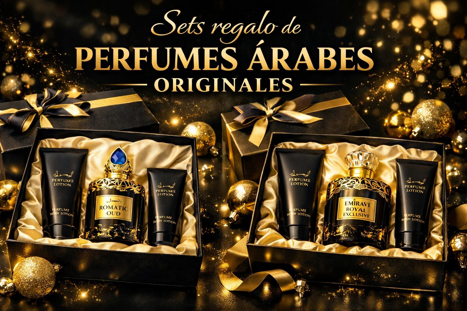 Sets regalo de perfumes árabes originales