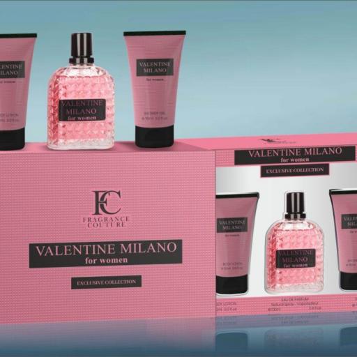 Pack Regalo Valentine Milano Women Giftset 3 pcs