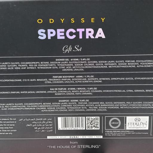 Set de Regalo Armaf Odyssey Spectra 4 pzas [1]