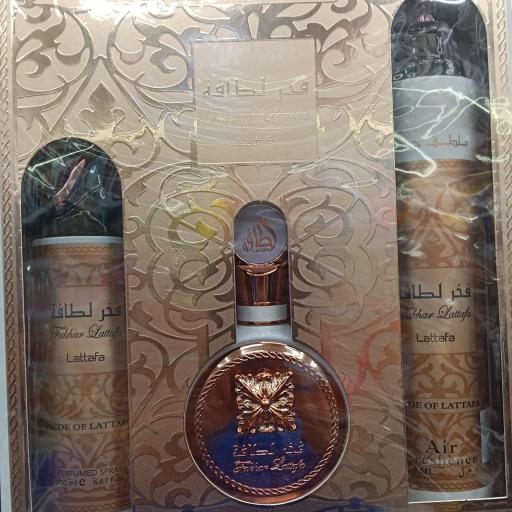 Pack Fakhar Rose de Lattafa 3 unidades