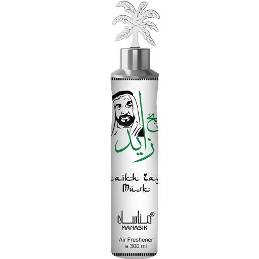 Manasik Ambientador Shaikh Zayed Almizcle 300 ml