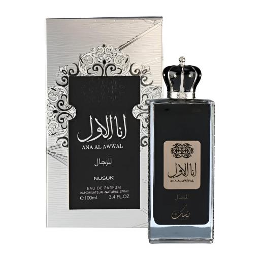 Nusuk Ana al Awwal Hombres (Negro) EDP 100 ml