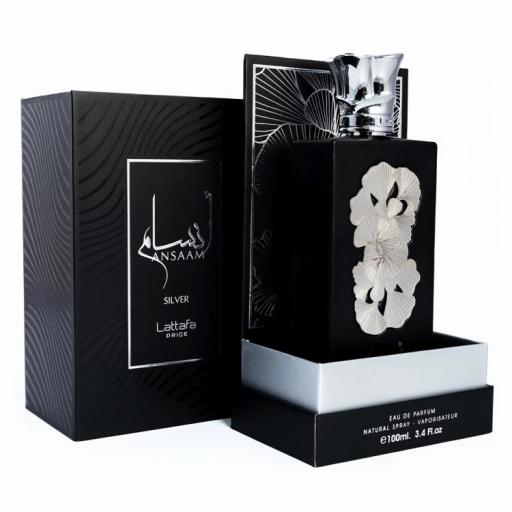 Lattafa Ansaam Silver Eau de Parfum 100 ml