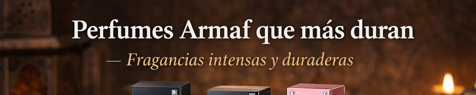 Perfumes Armaf que más duran