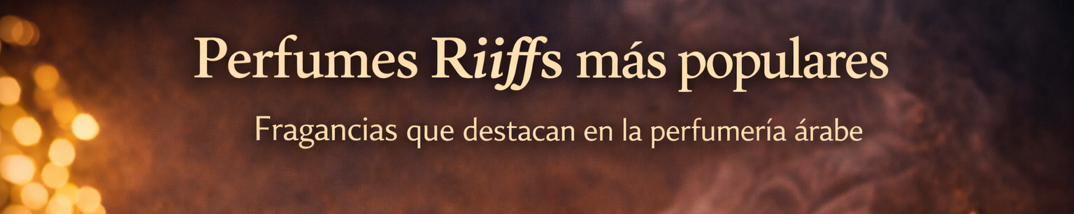 Perfumes Riiffs más populares: fragancias que destacan en la perfumería árabe