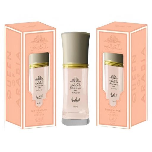 Loción corporal Manasik Malikat al Arab Rose 50 ml