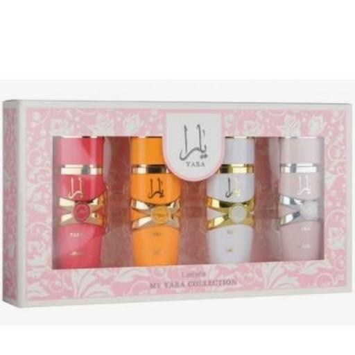 Colección Perfumes de Yara 25ml 4 unidades de Lattafa
