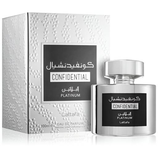 Lattafa Confidential Platinum EDP 100 ml