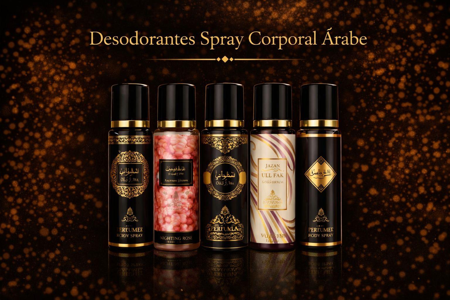 Desodorantes Spray Corporal Perfumado Árabe
