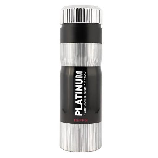 Spray corporal perfumado Riffs Platinum de 200 ml