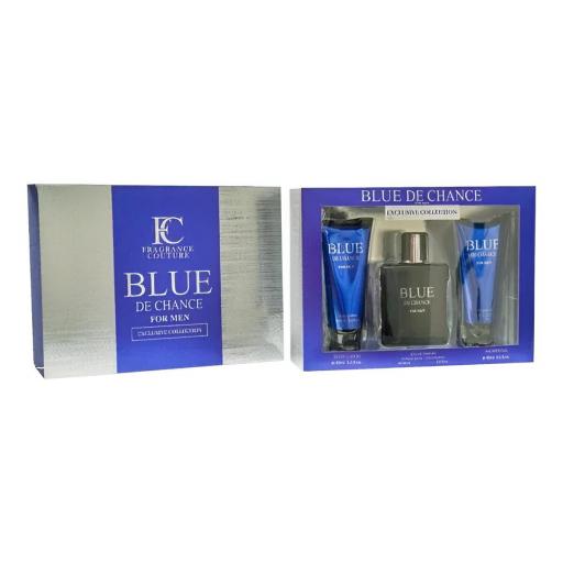 Set Regalo Blue the Chance men Giftset 3 piezas EDP Hombre