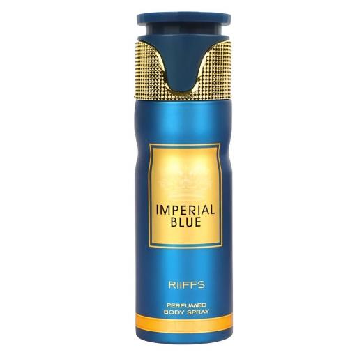 Spray corporal perfumado Riiffs Imperial Blue 200 ml