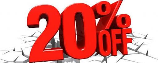 20 % descuento particulares