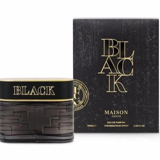 Maison Asrar Black Eau de Parfum 100ml para Hombre