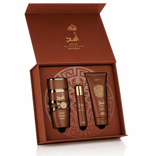 Lattafa Asad Bourbon Pack Regalo Hombre EDP [1]