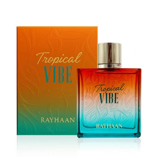 Rayhaan Tropical Vibe Fruity Floral Fresh Woody Eau de Parfum Spray 100 ml