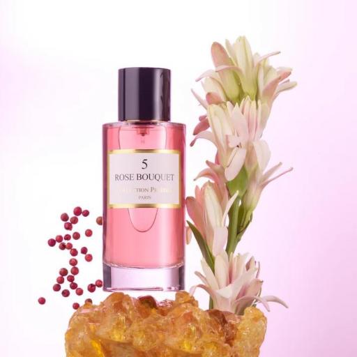 ROSE BOUQUET N°5 Collection Prestige Paris Original Perfume [1]