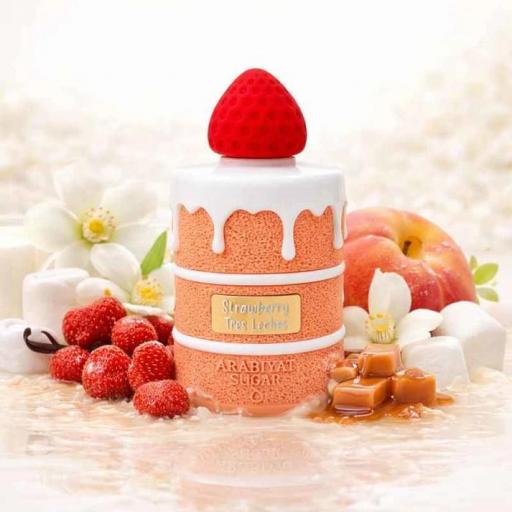 STRAWBERRY TRES LECHES ARABIYAT SUGAR 100ml [3]