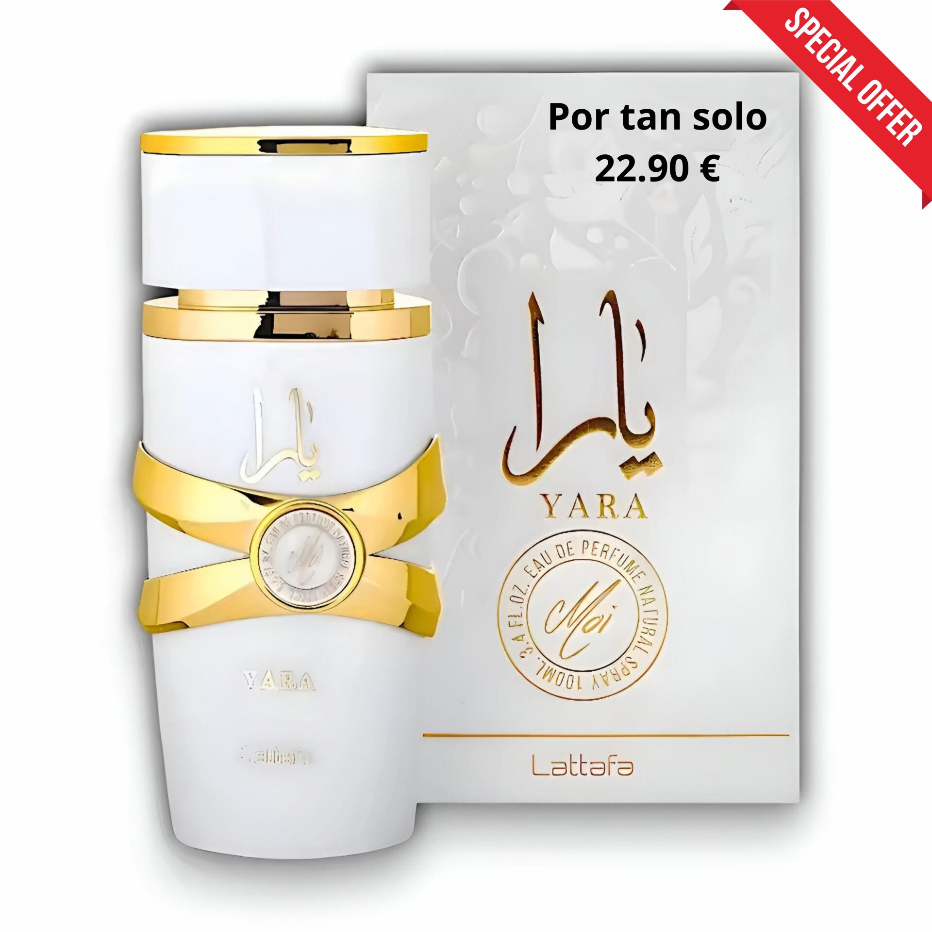 Perfume Lattafa Yara Moi Blanco 100 ml Mujer