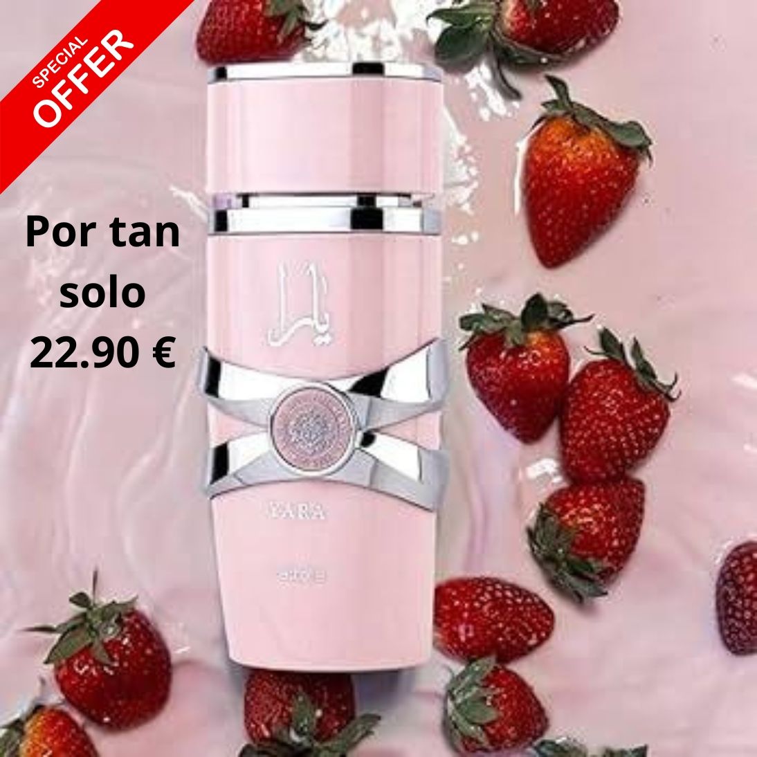 Perfume Lattafa Yara Rosa 100 ml Mujer