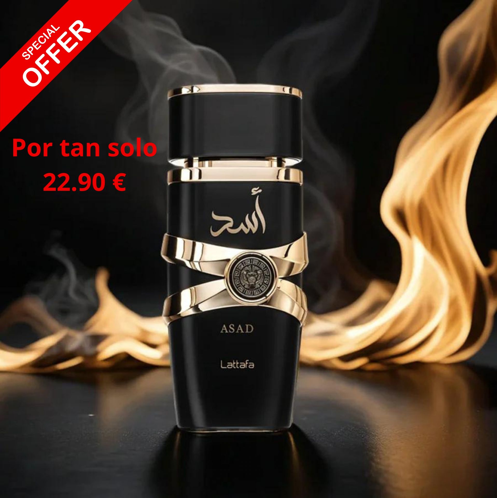 Perfume Árabe Lattafa Asad para hombre 100 ml