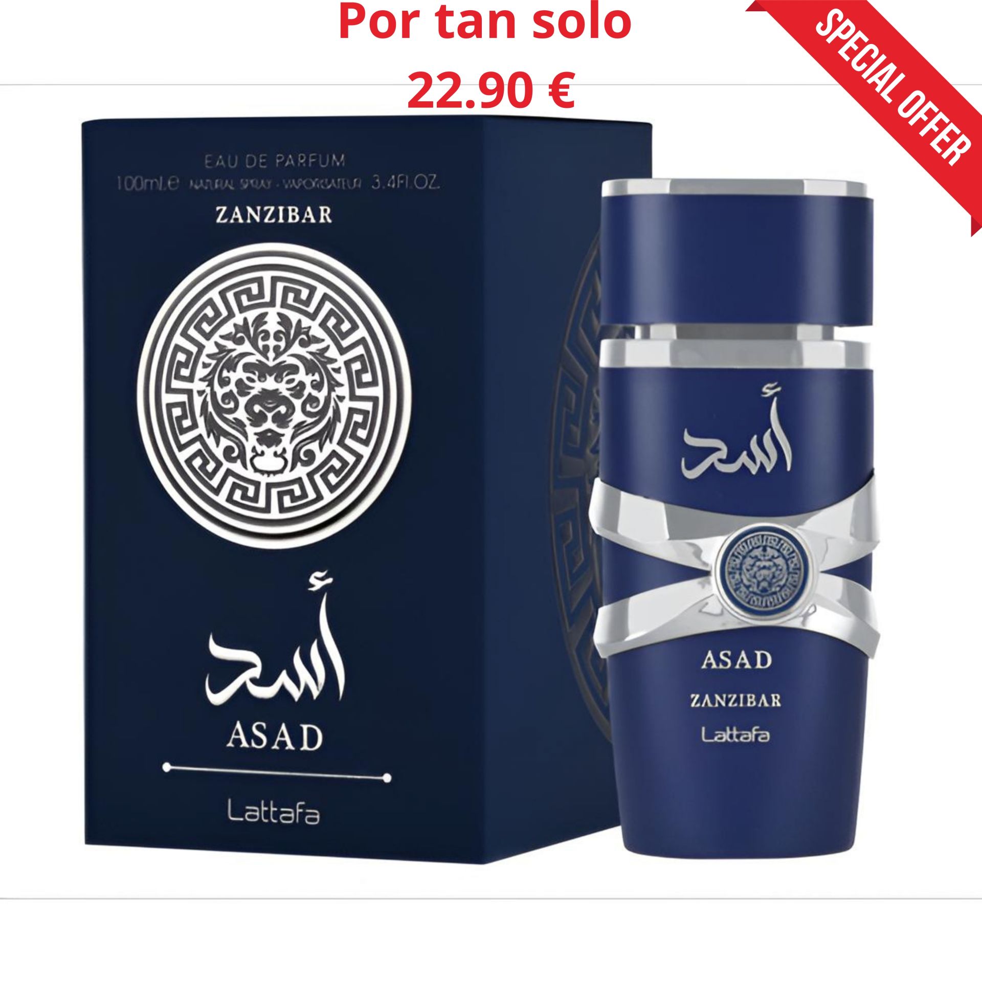 Perfume Lattafa Asad Zanzíbar EDP 100 ml