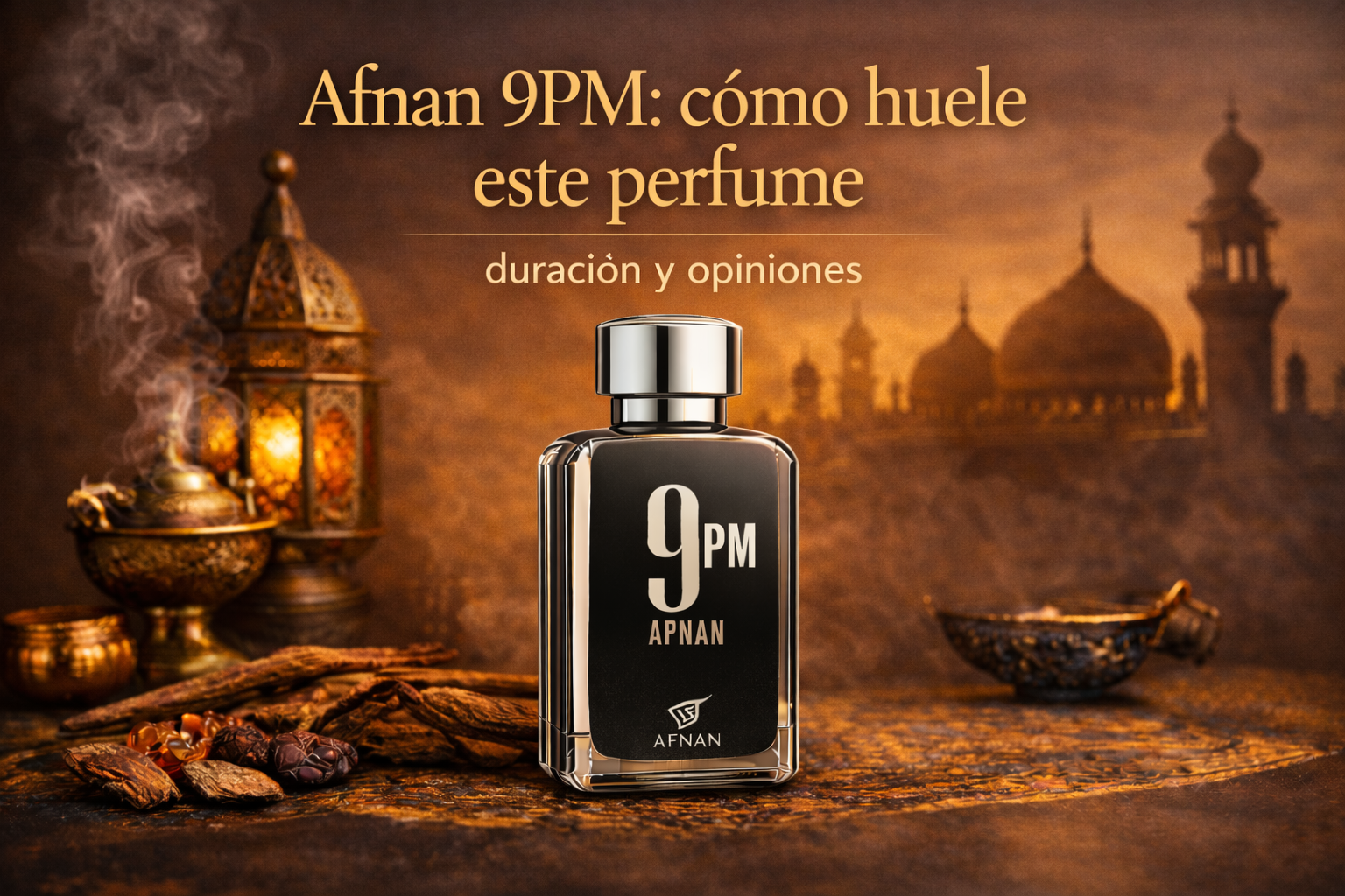 Afnan 9PM y su esencia oriental