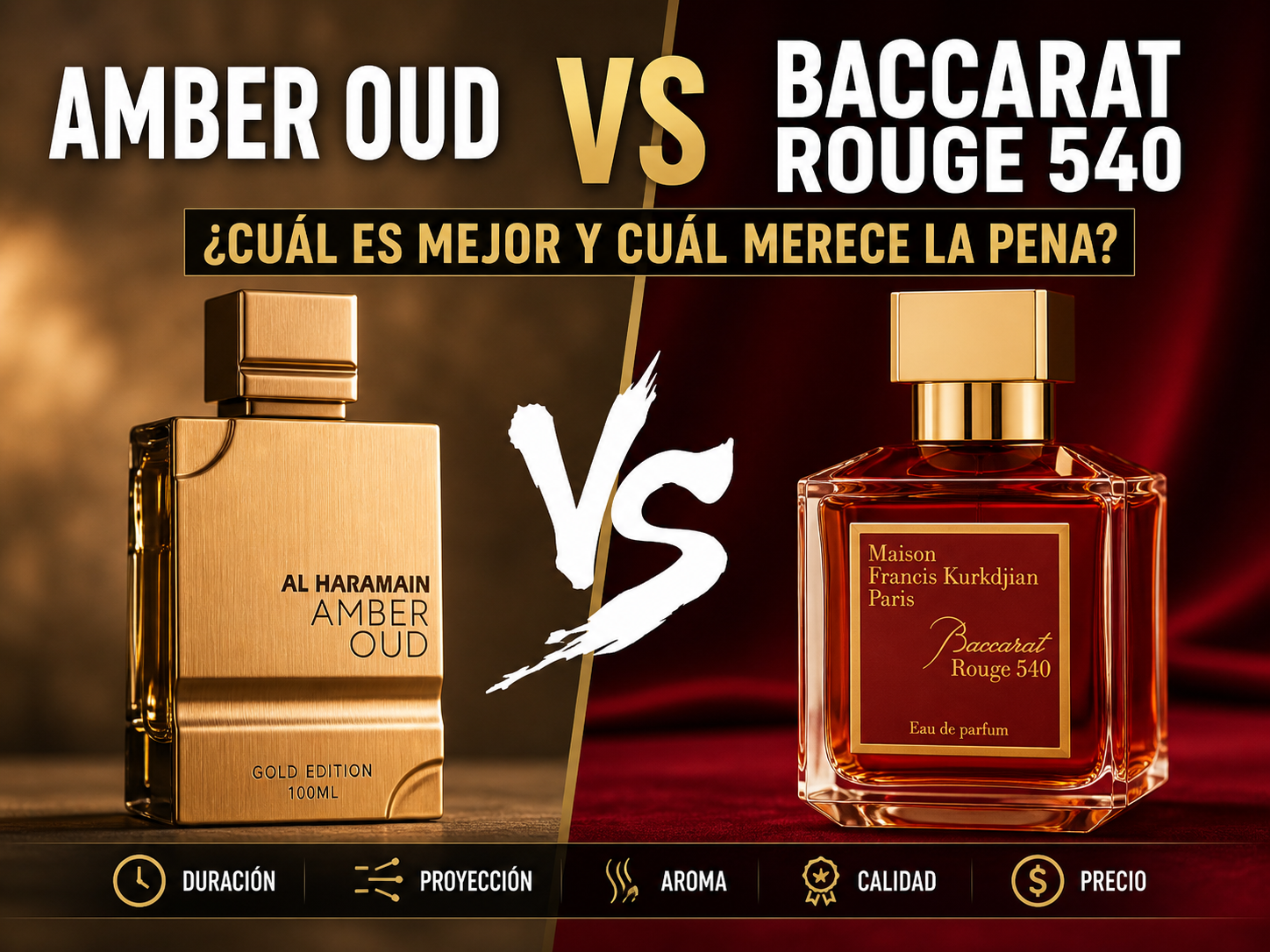 ¿Amber Oud o Baccarat Rouge 540