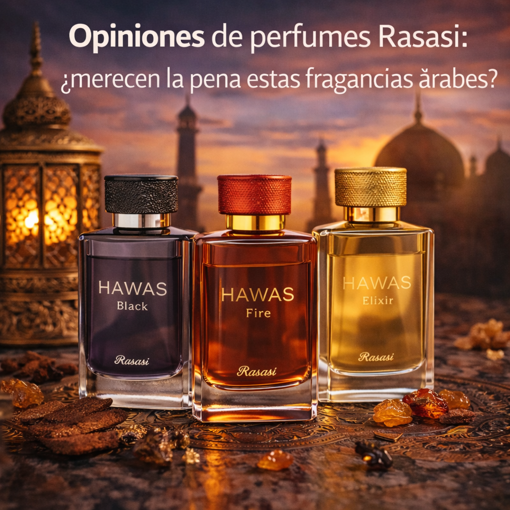 Botellas de perfume Rasasi Hawas