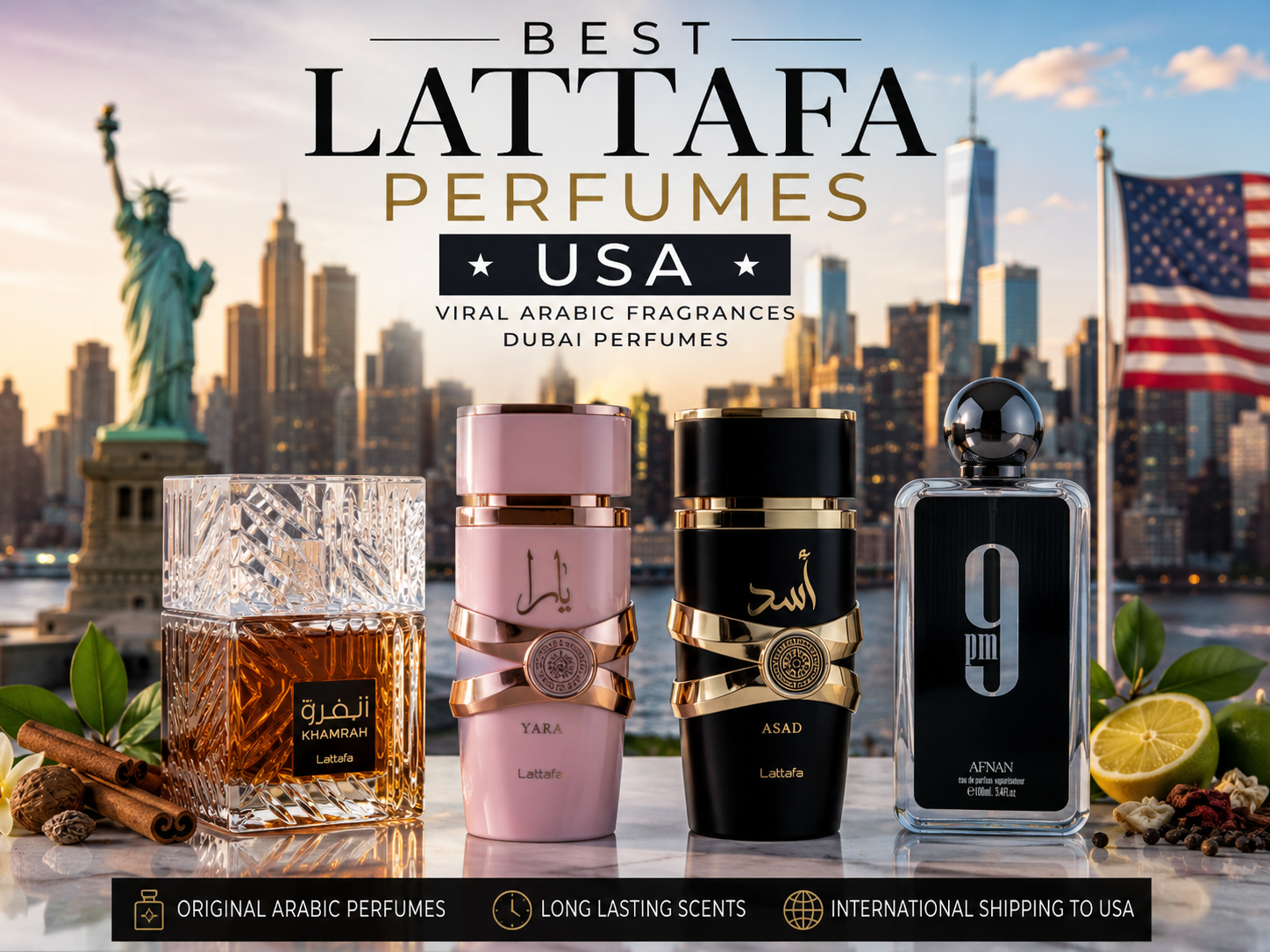 Perfume de lujo en Nueva York