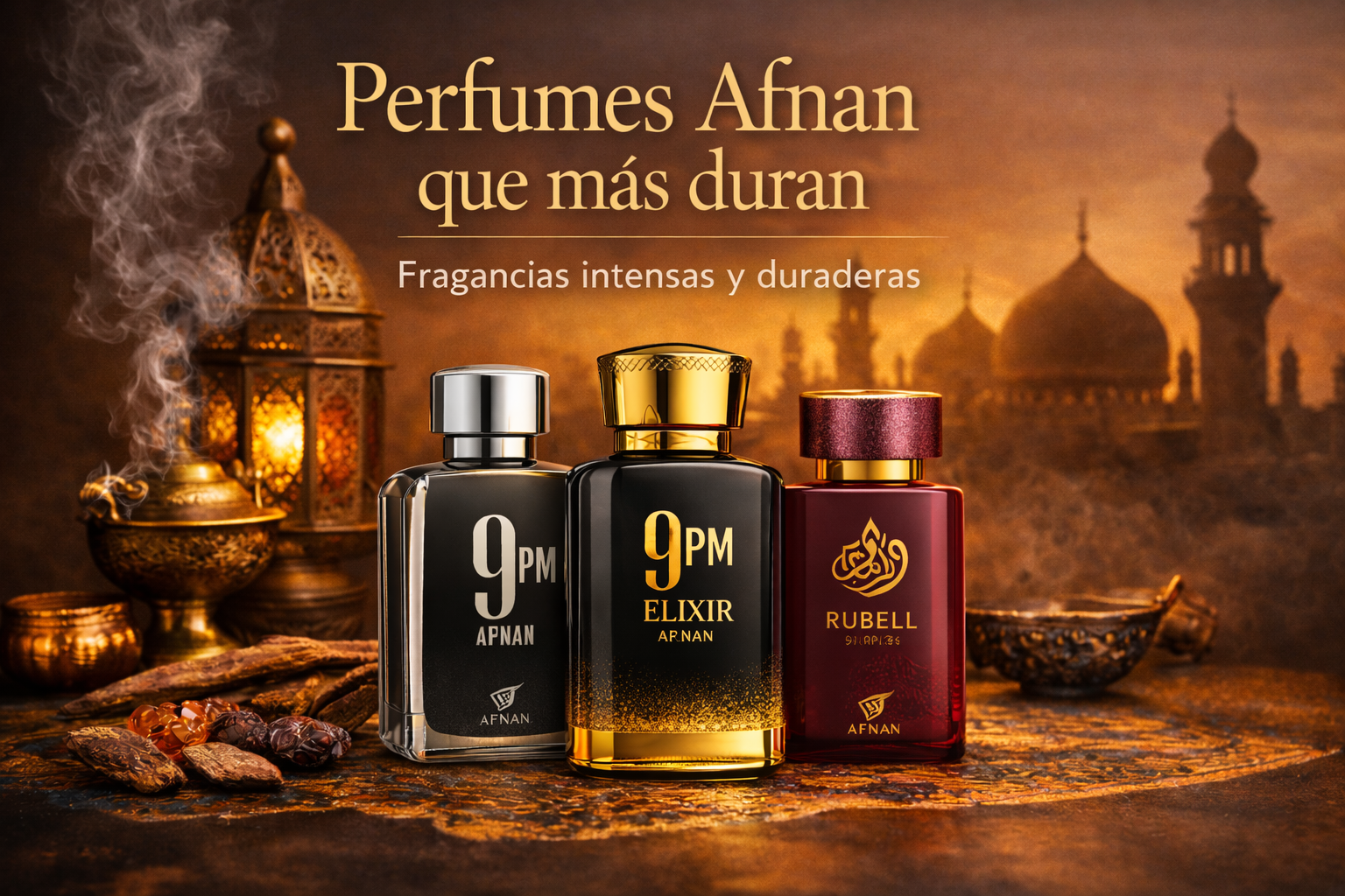 Perfumes Afnan elegancia y distinción
