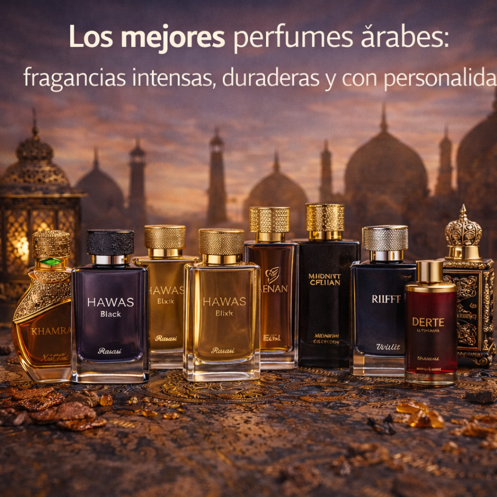 Perfumes árabes de lujo y elegancia
