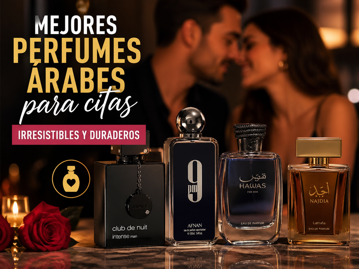 Mejores perfumes árabes para citas románticas y seductoras