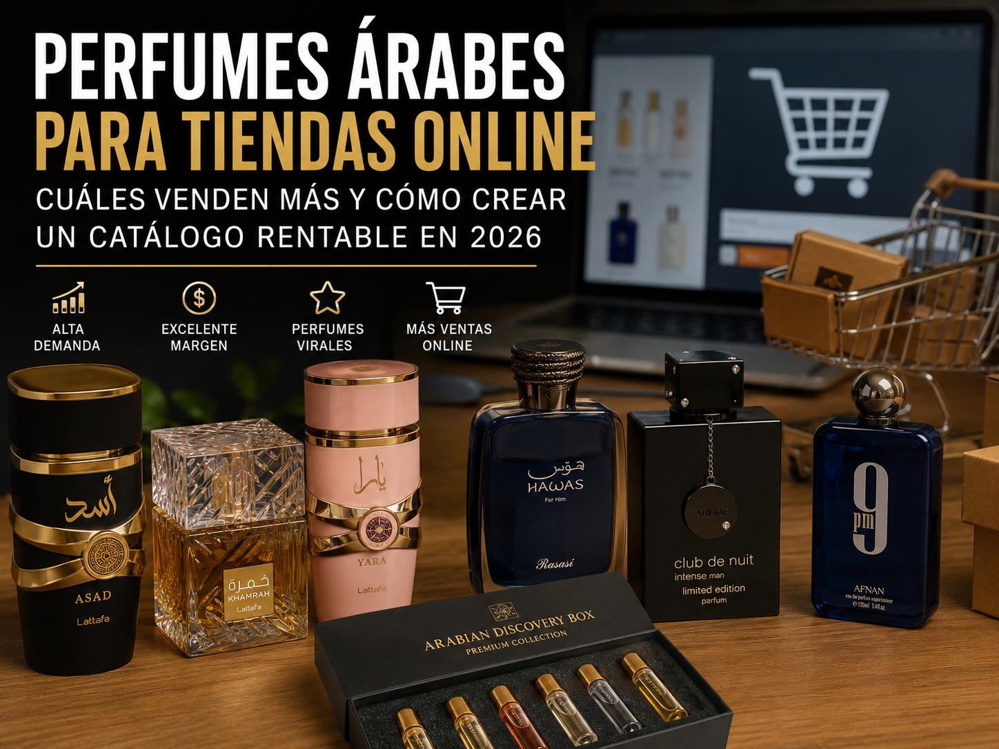 Perfumes árabes para tiendas online y ecommerce en 2026