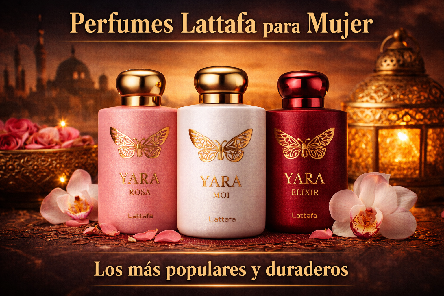Perfumes Lattafa para mujer elegantes