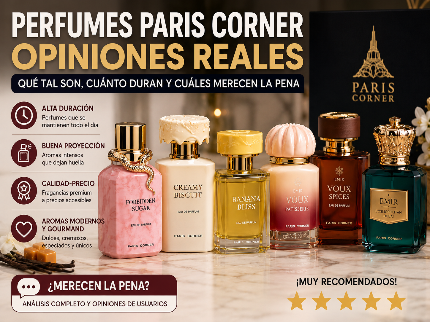 perfumes Paris Corner opiniones reales y perfumes árabes recomendados