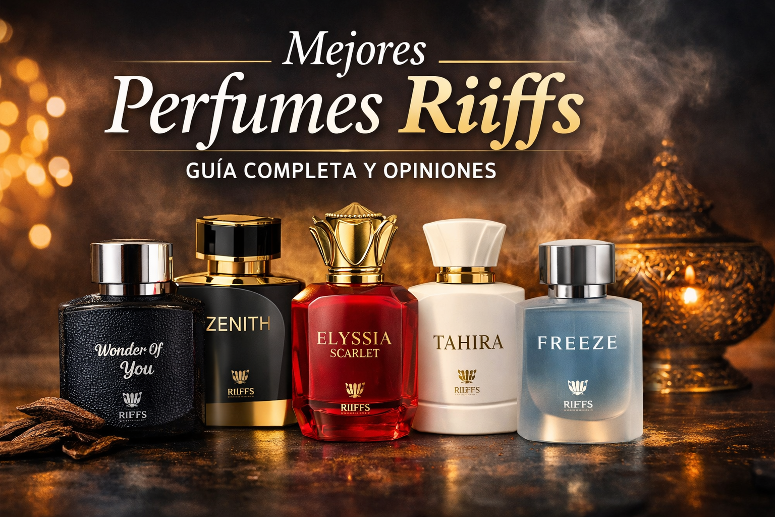 Perfumes Riiffs lujo y elegancia