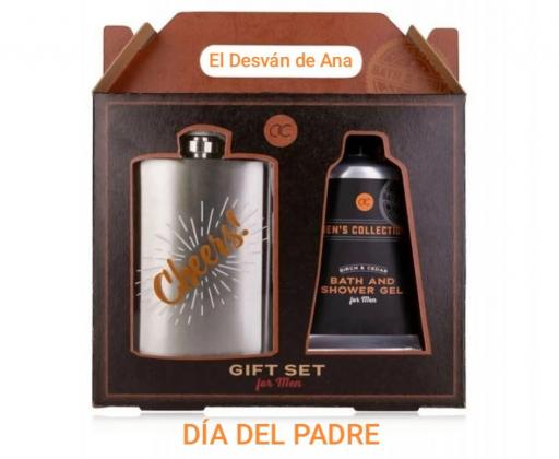 COLECCIÓN HOMBRE con petaca + rosa