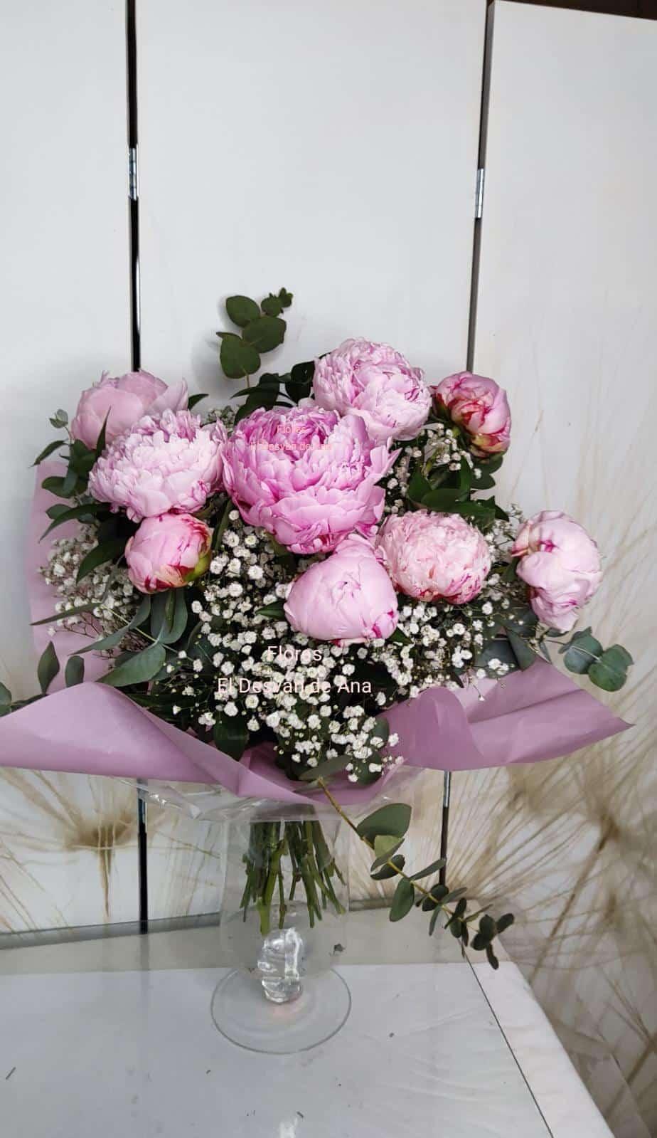 Ramo de Peonias desde