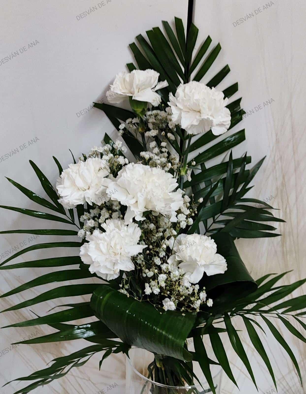 Ramo ASPI clavelBlanc