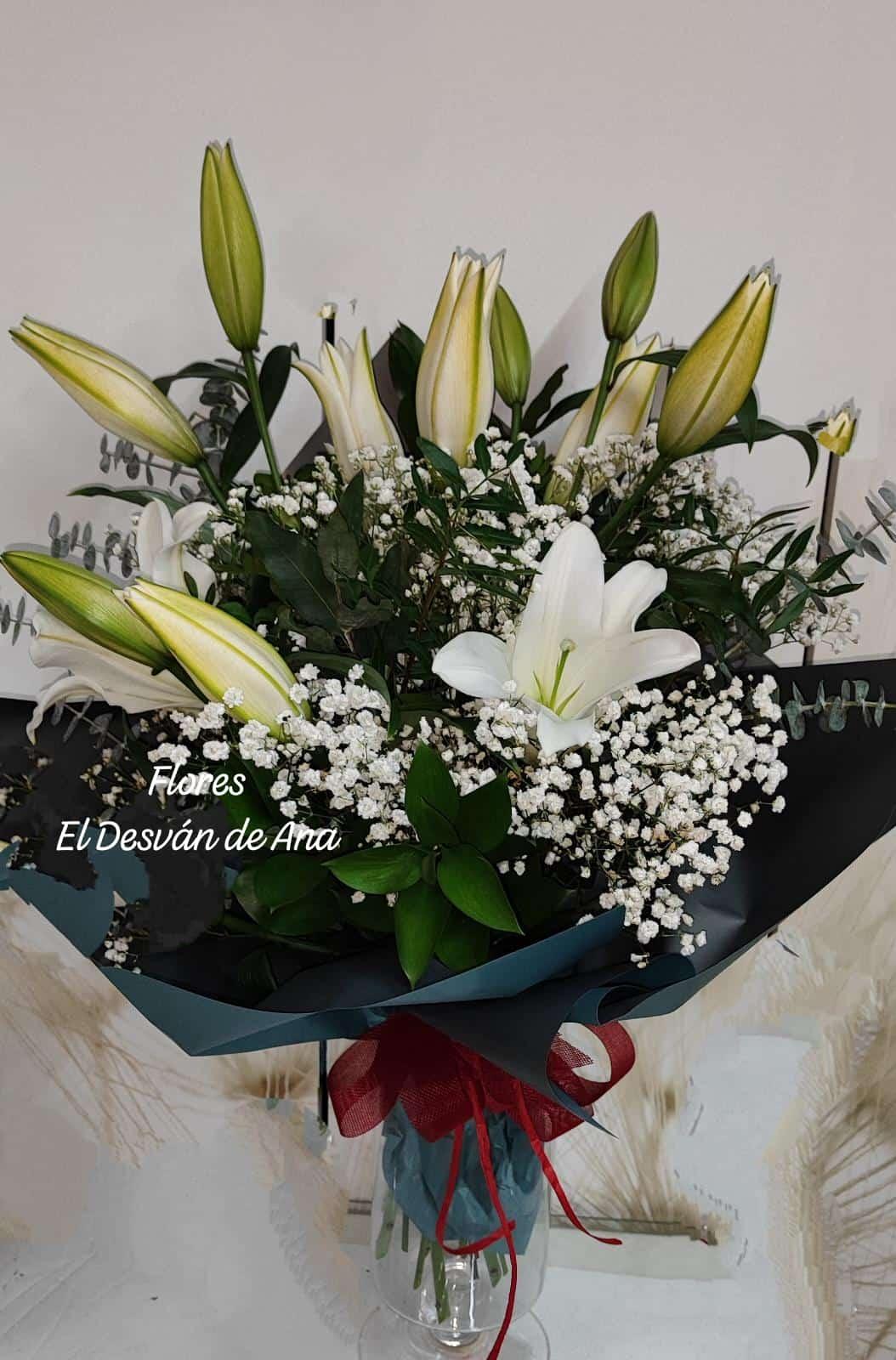 Ramo Azucena blanco desde